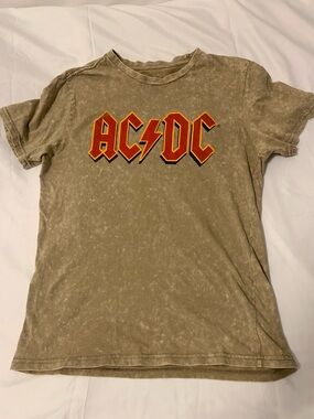AC/DC T-Shirt with White Logo